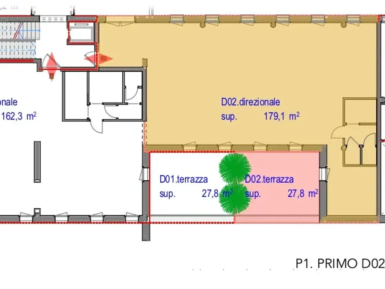 Ufficio in Via Noalese, 1, Zero Branco, {3} - Planimetria 1
