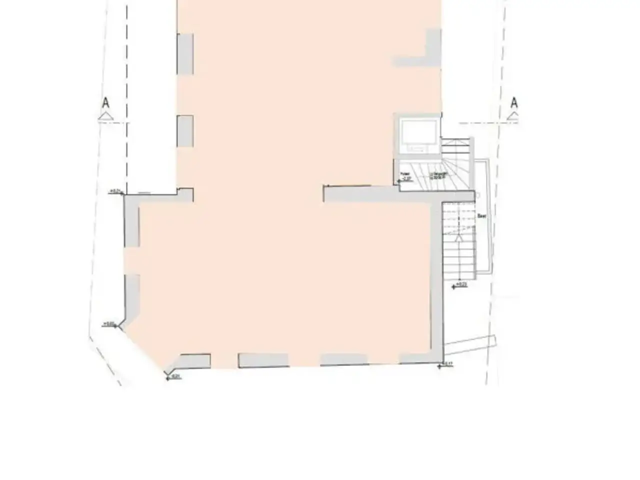 Negozio in Via Madonna del Suffraggio, Lana, {3} - Planimetria 1