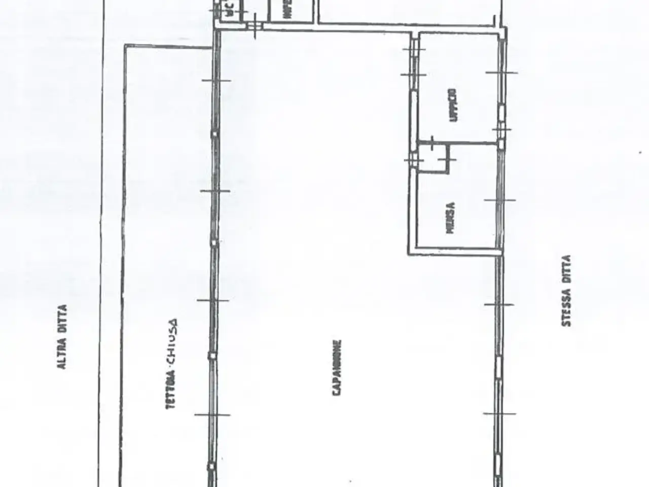 Capannone in Via Piossasco-Rivalta 30, Bruino, {3} - Planimetria 1