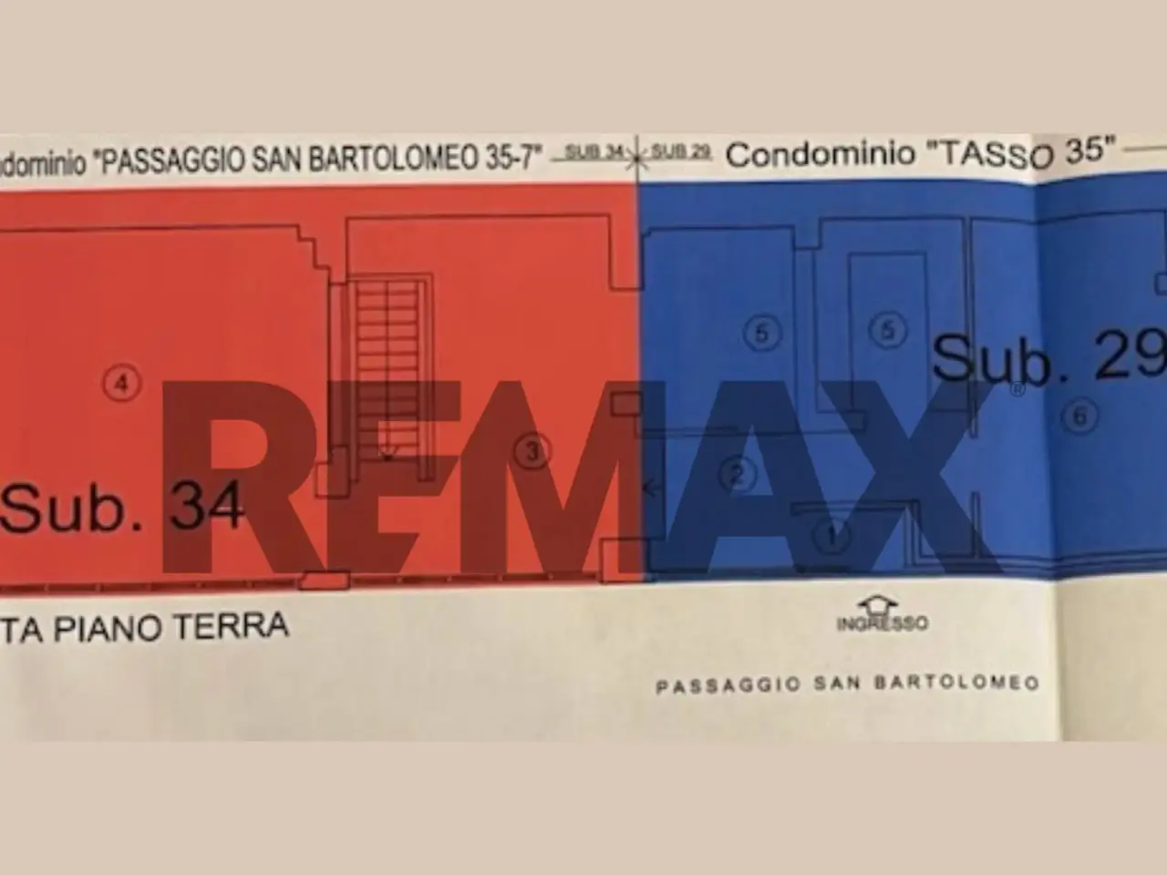 Negozio in Passaggio San Bartolomeo 6/8, Bergamo, {3} - Planimetria 1