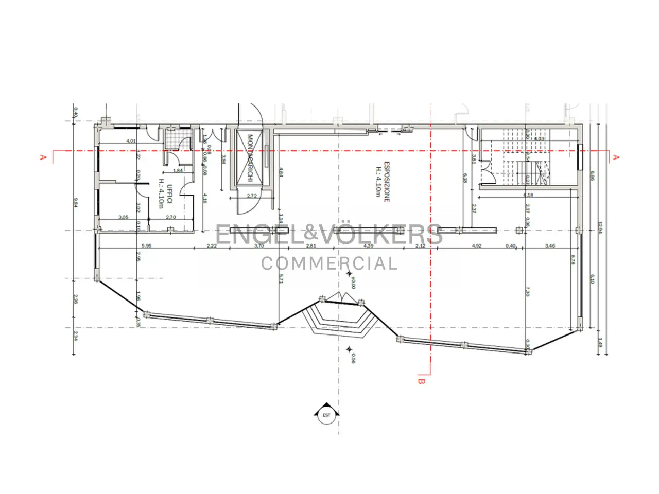 Negozio in Via V. Alfieri 101, Verano Brianza, {3} - Planimetria 1