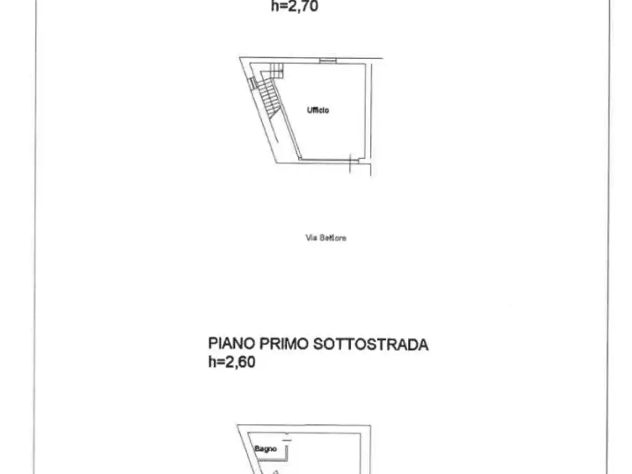 Ufficio in Via Belfiore 43, Verona, {3} - Planimetria 1