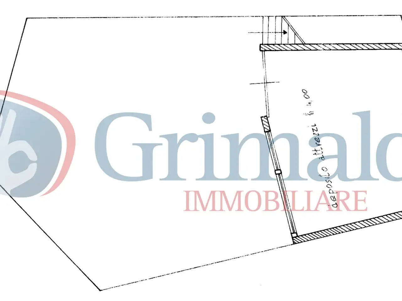 Magazzino in Contrada Bianca Bordonaro Snc, Messina, {3} - Planimetria 1