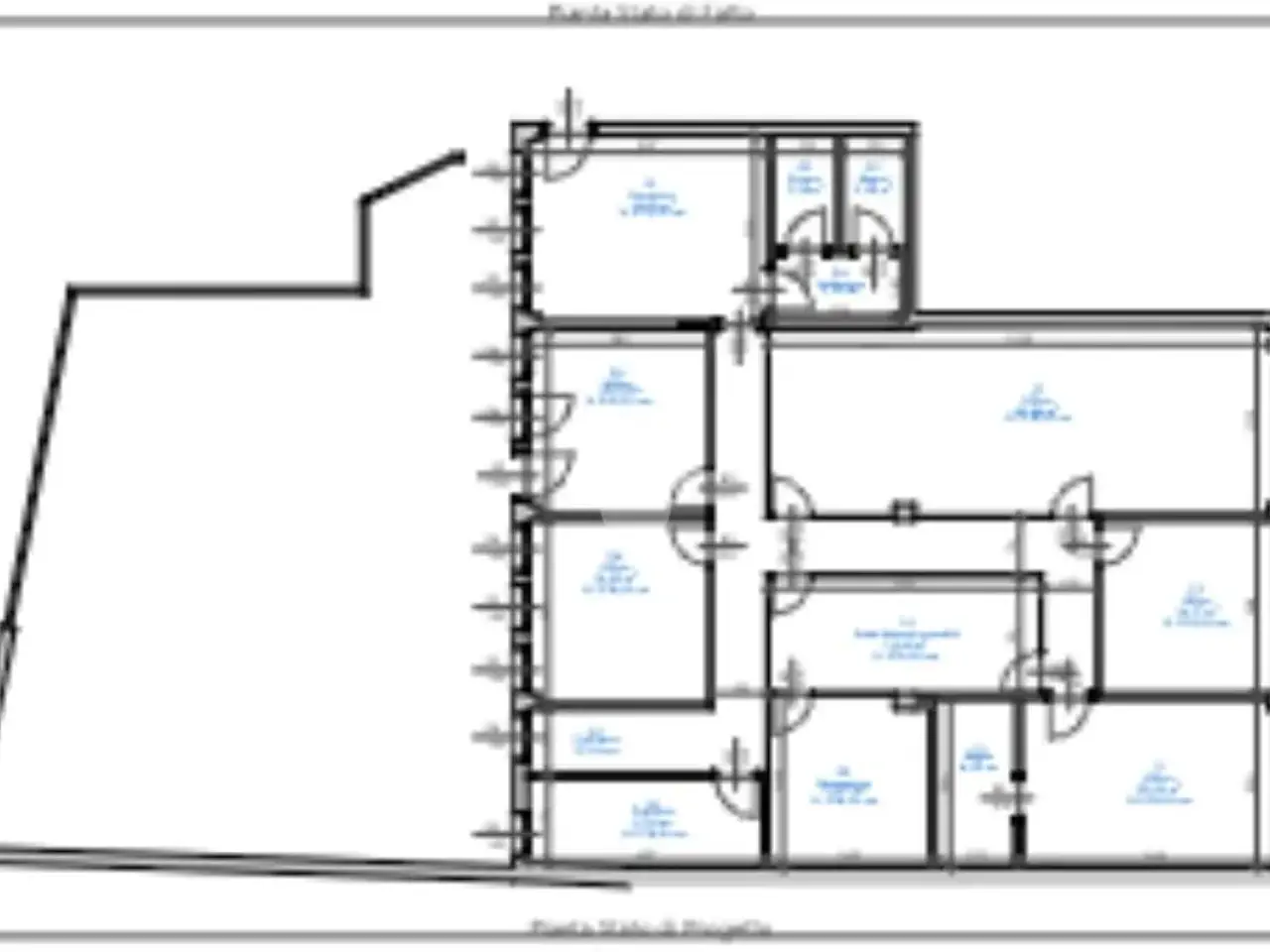 Ufficio in Via Tommaso Temanza 1, Venezia, {3} - Planimetria 1