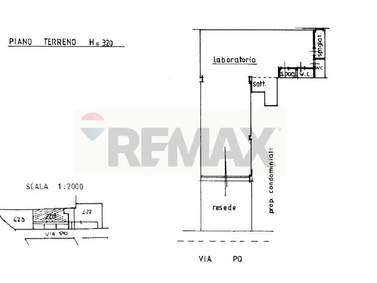 Laboratorio in Via Po 33, Montevarchi, {3} - Planimetria 1