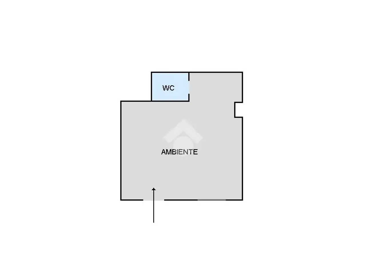 Negozio in Via Maggiore Pietro Toselli 143, Palermo, {3} - Planimetria 1