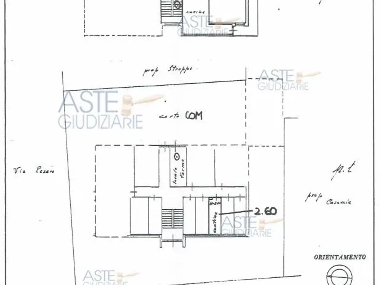 Garage in Via Pesaro, 12, 60030 Moie An, Italia 12, Maiolati Spontini, {3} - Planimetria 1