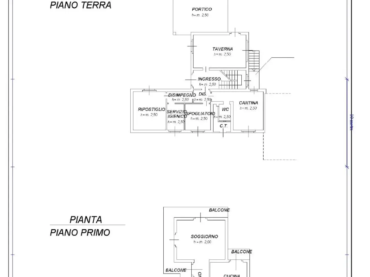 Villa bifamiliare in vendita, Via Granozzo 17, Granozzo con Monticello - Planimetria 1