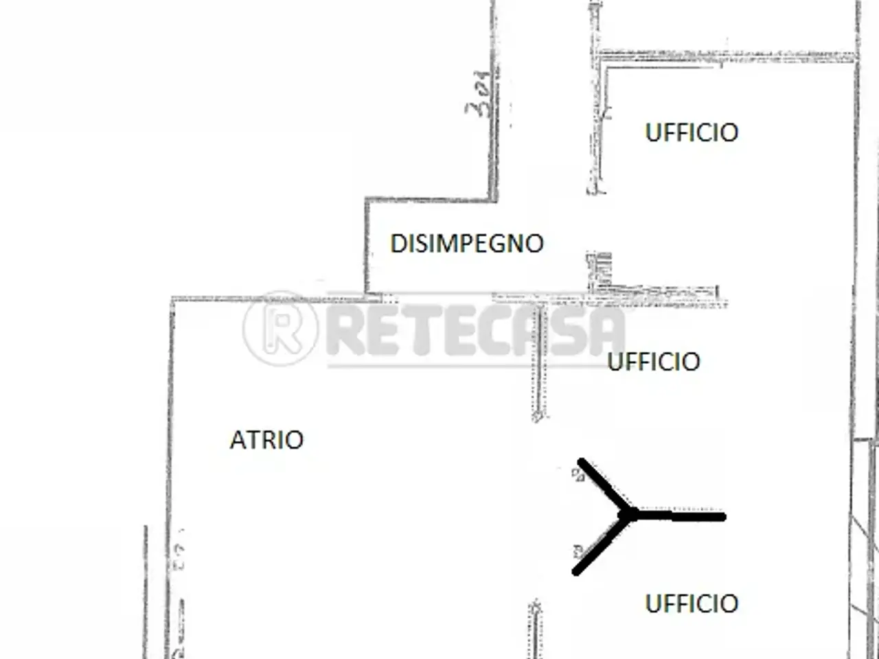 Palazzina commerciale in Viale Anconetta 95, Vicenza, {3} - Planimetria 1