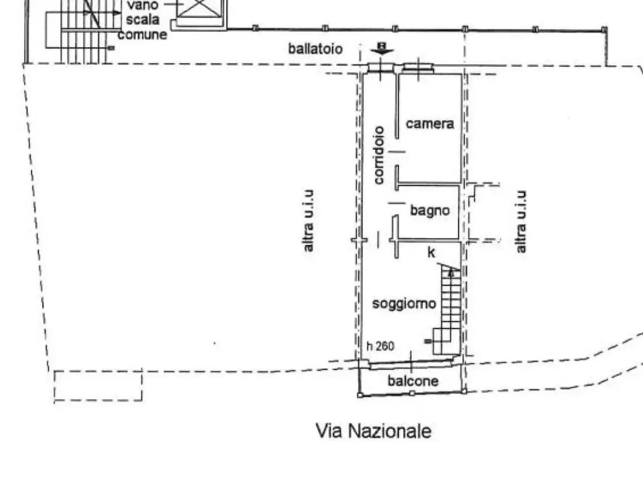 Bilocale in vendita, Via Principale 3, Sestriere - Planimetria 1