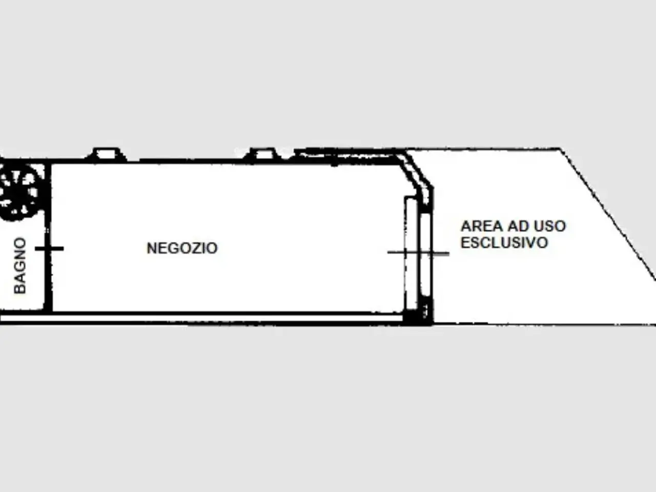 Negozio in Via Antonio Gramsci 94, Giulianova, {3} - Planimetria 1