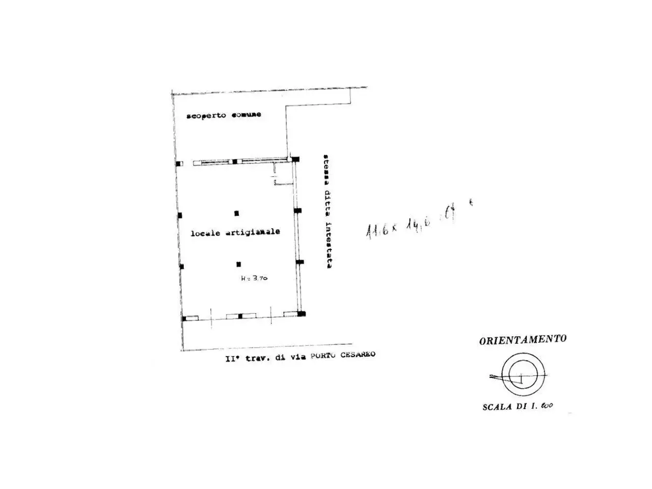 Laboratorio in Via E. Berlinguer 29, Leverano, {3} - Planimetria 1
