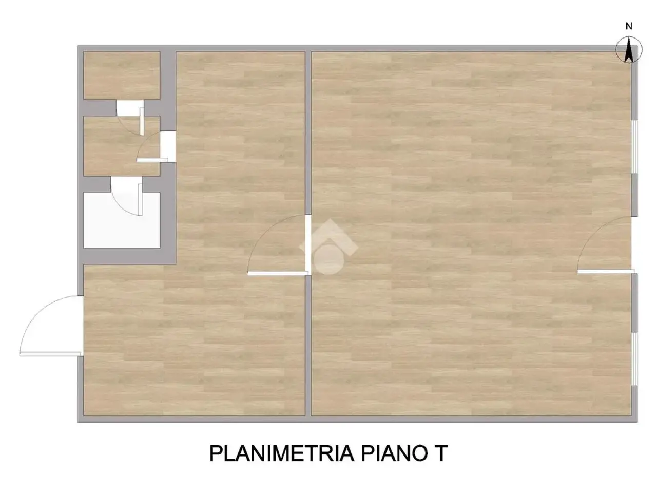 Negozio in Vicolo Pertusio 19, Cremona, {3} - Planimetria 1