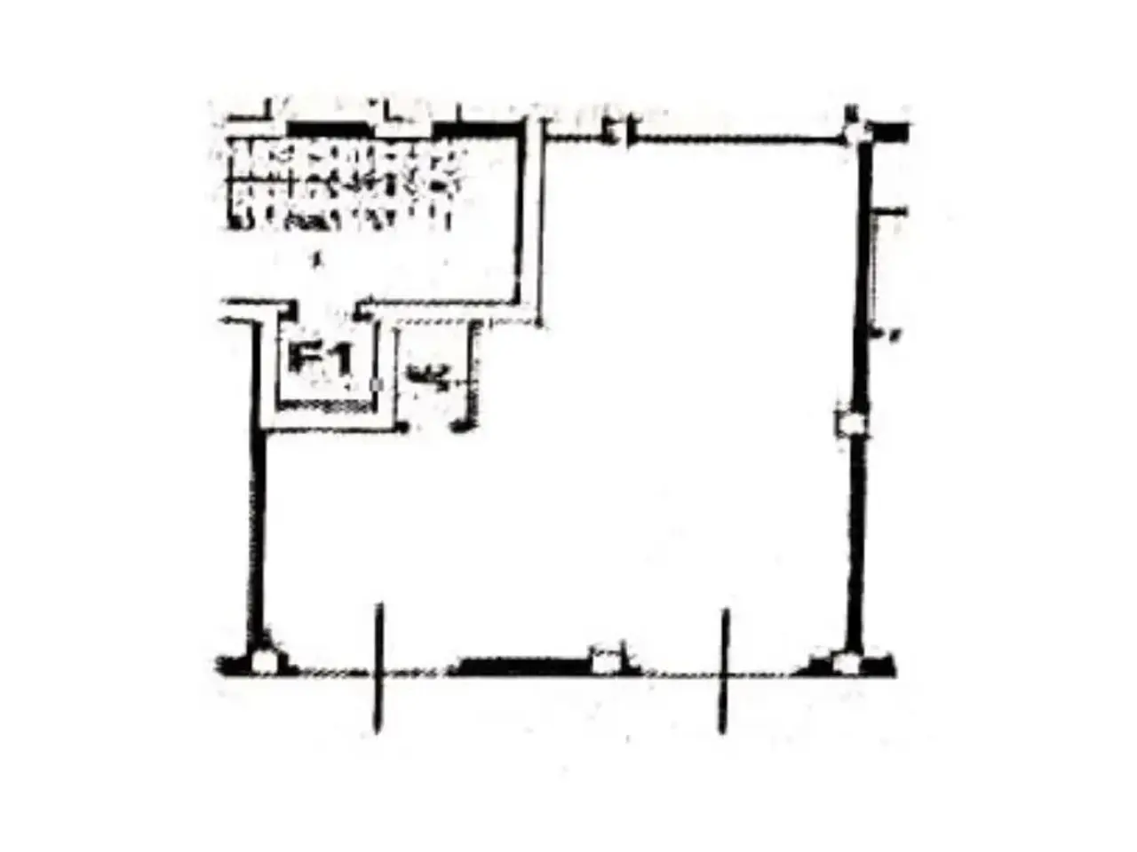 Negozio in Via Padre Ardelio della Bella, Foggia, {3} - Planimetria 1