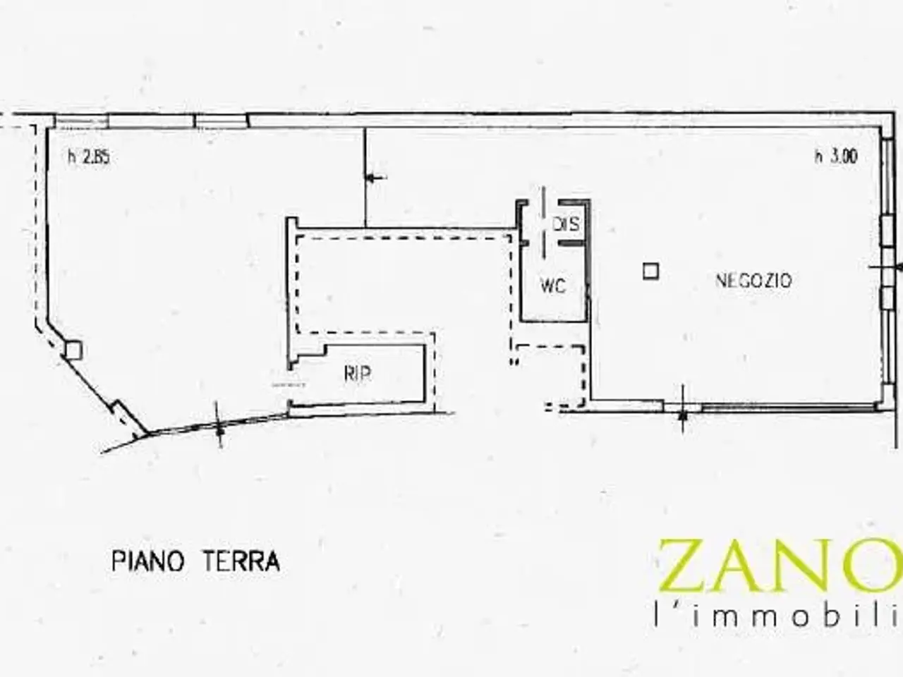 Negozio in Via Codelli 3, Gorizia, {3} - Planimetria 1
