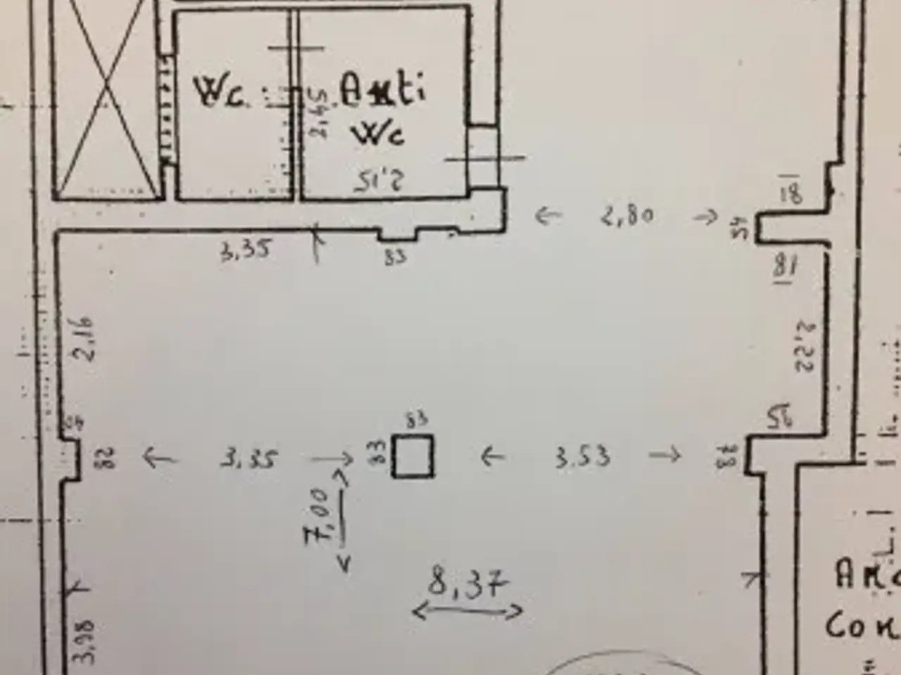 Negozio in Via 27 Luglio, Messina, {3} - Planimetria 1