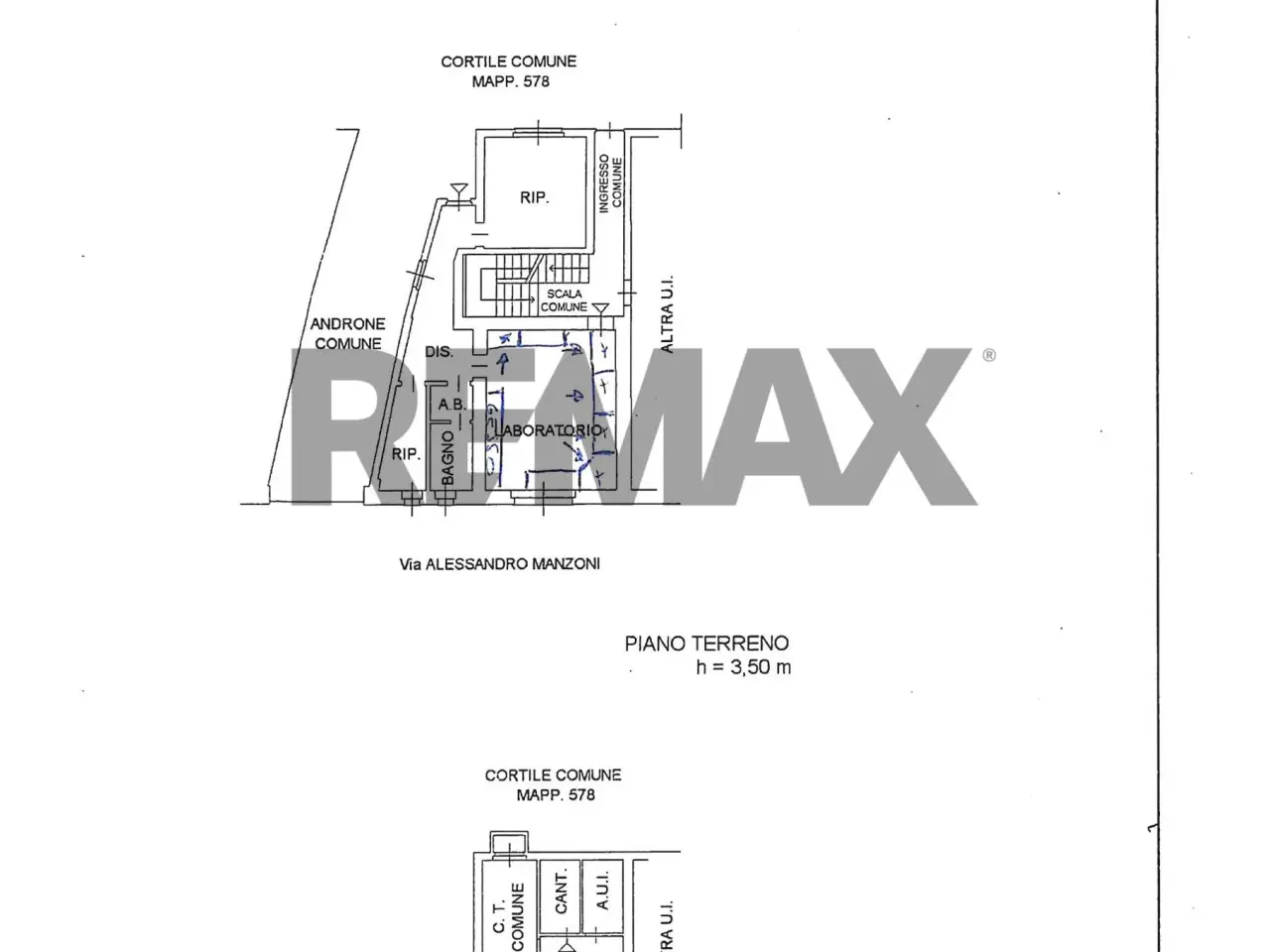 Capannone in Via Manzoni 16, Origgio, {3} - Planimetria 1