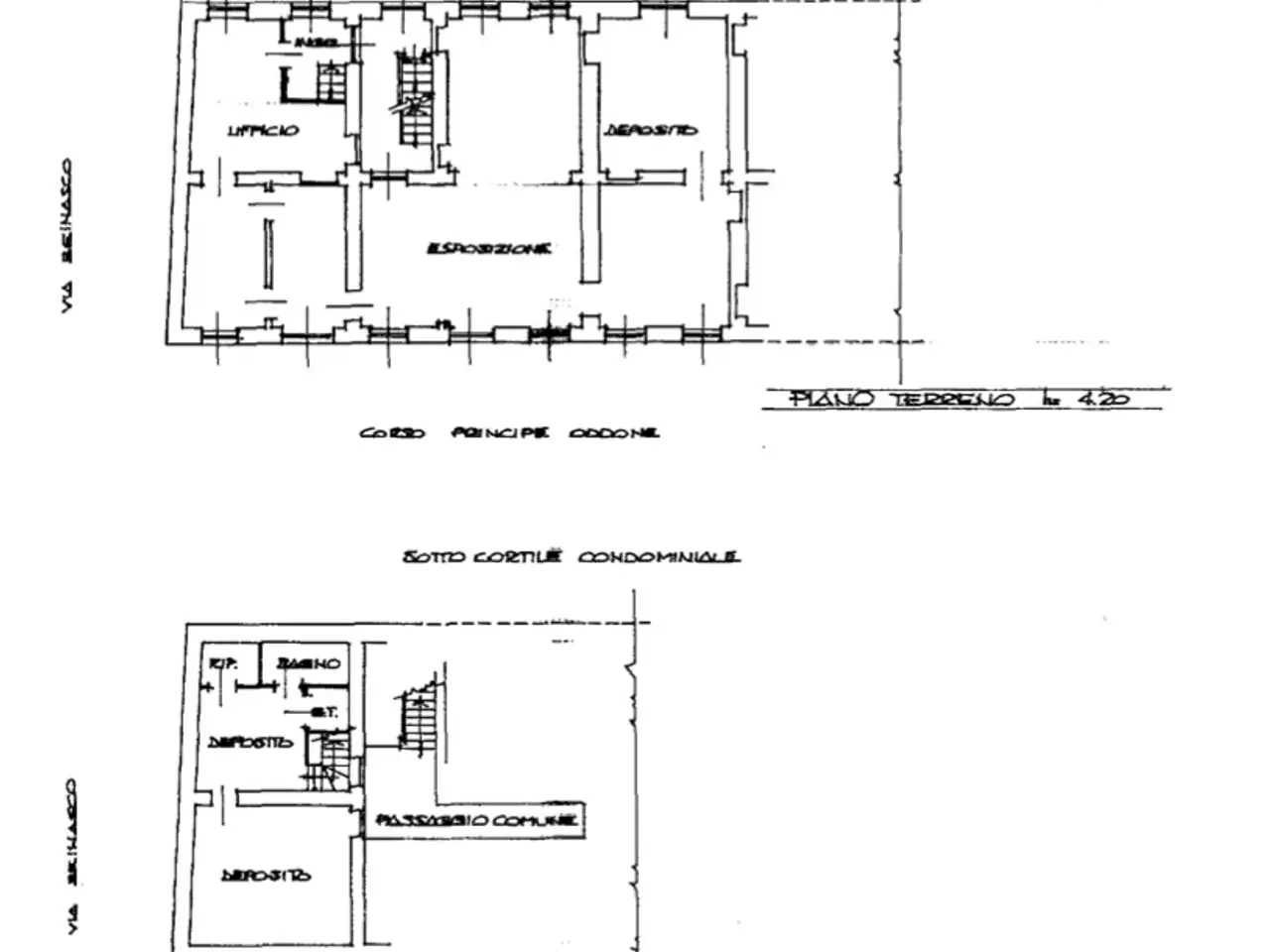 Negozio in Corso Principe Oddone 84, Torino, {3} - Planimetria 1