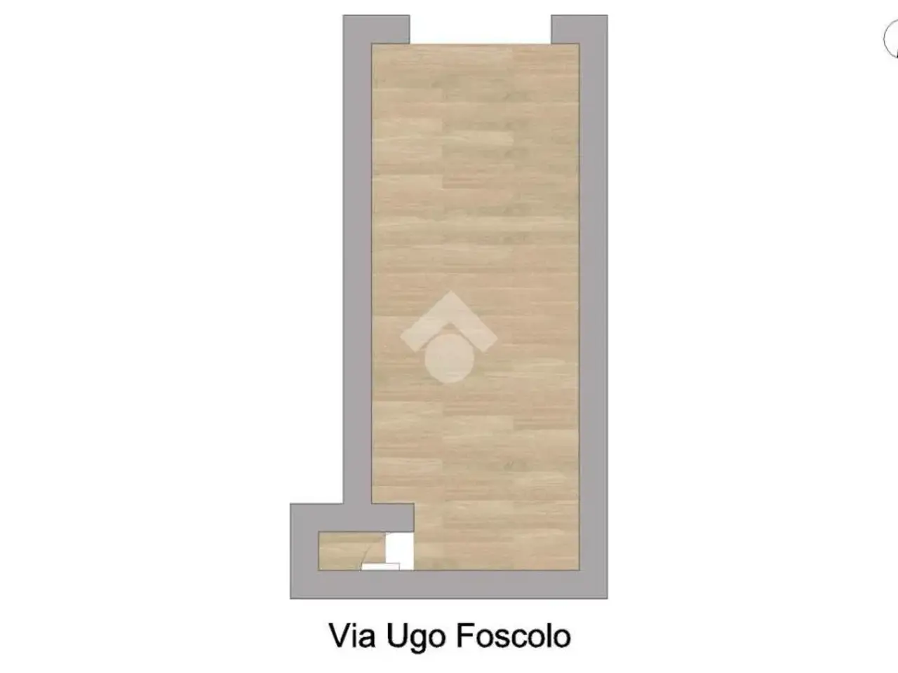 Negozio in Via Ugo Foscolo 14, San Giorgio A Cremano, {3} - Planimetria 1