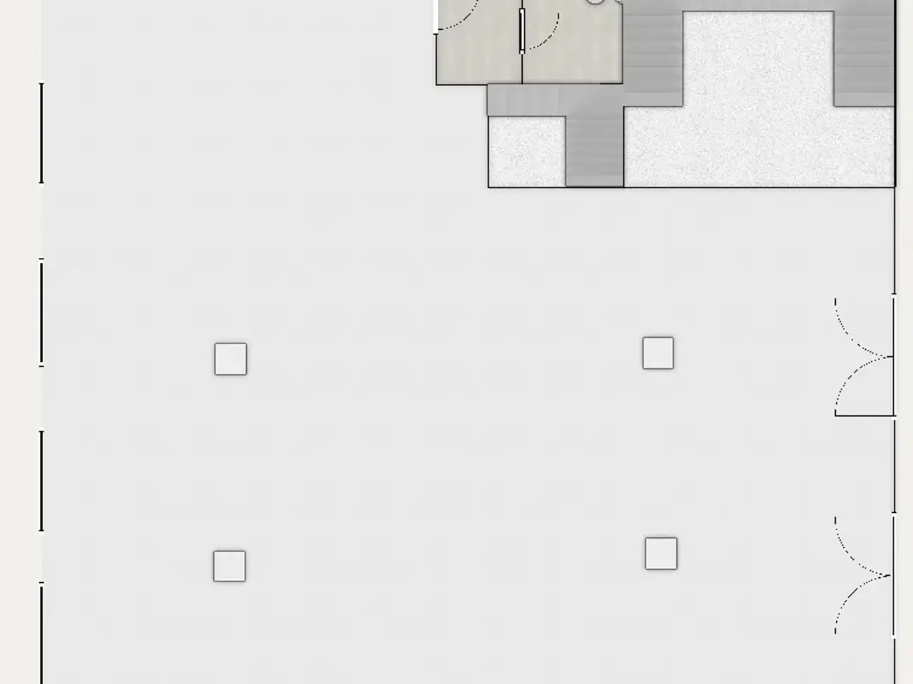 Locale commerciale in Via Bacchelli Riccardo, Lecce, {3} - Planimetria 1