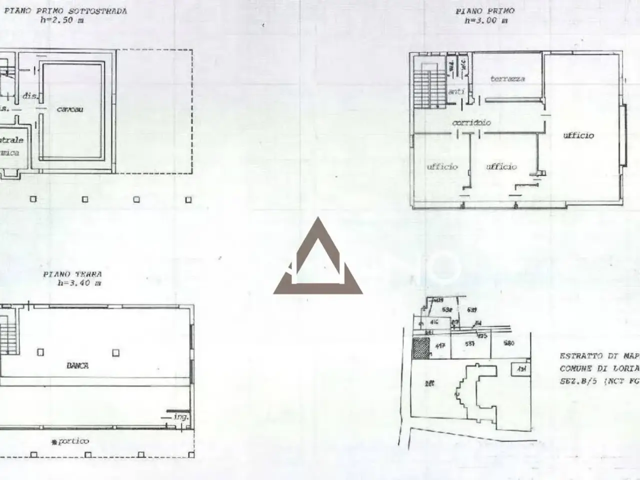Ufficio in Via Roma 19, Loria, {3} - Planimetria 1