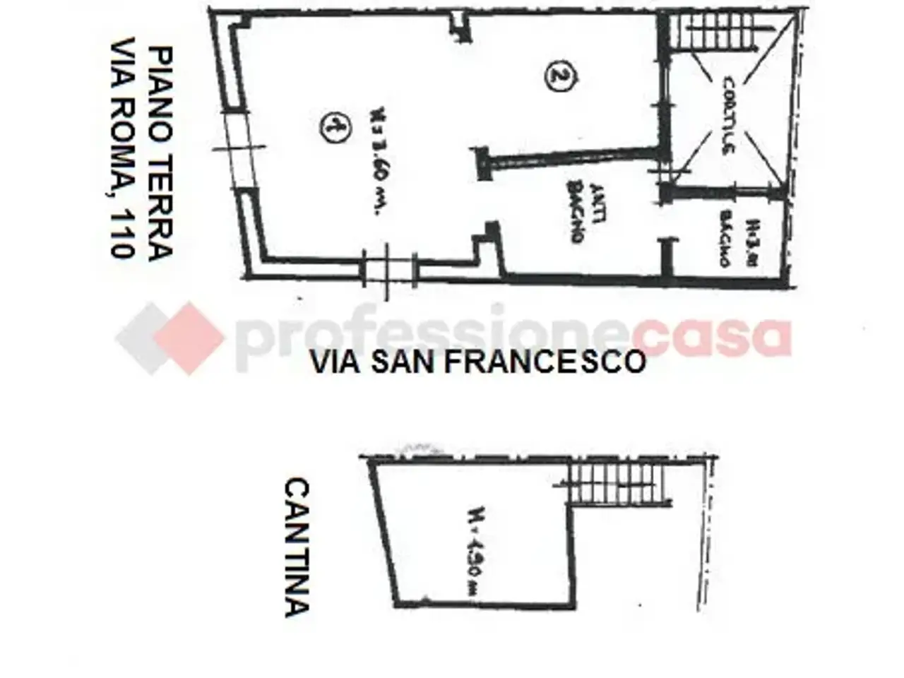 Negozio in Via Roma 110, Sava, {3} - Planimetria 1