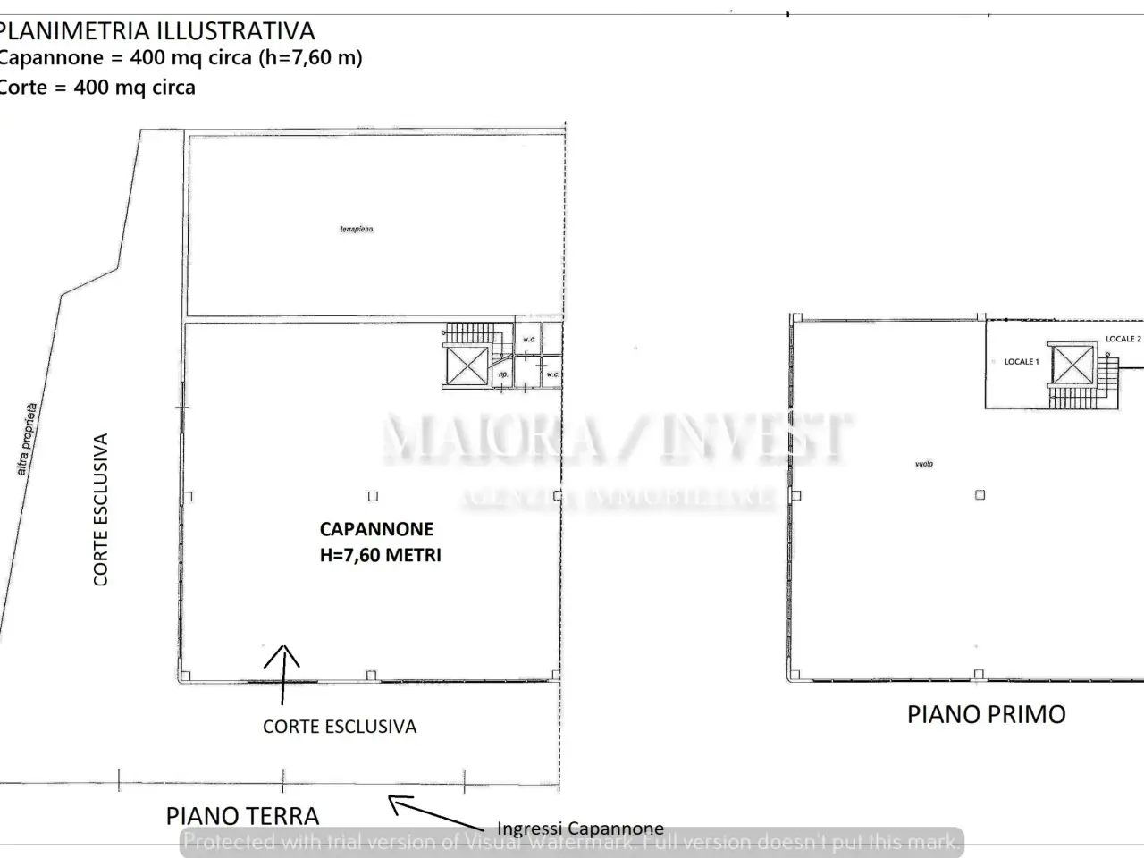 Capannone in , Ripatransone, {3} - Planimetria 1