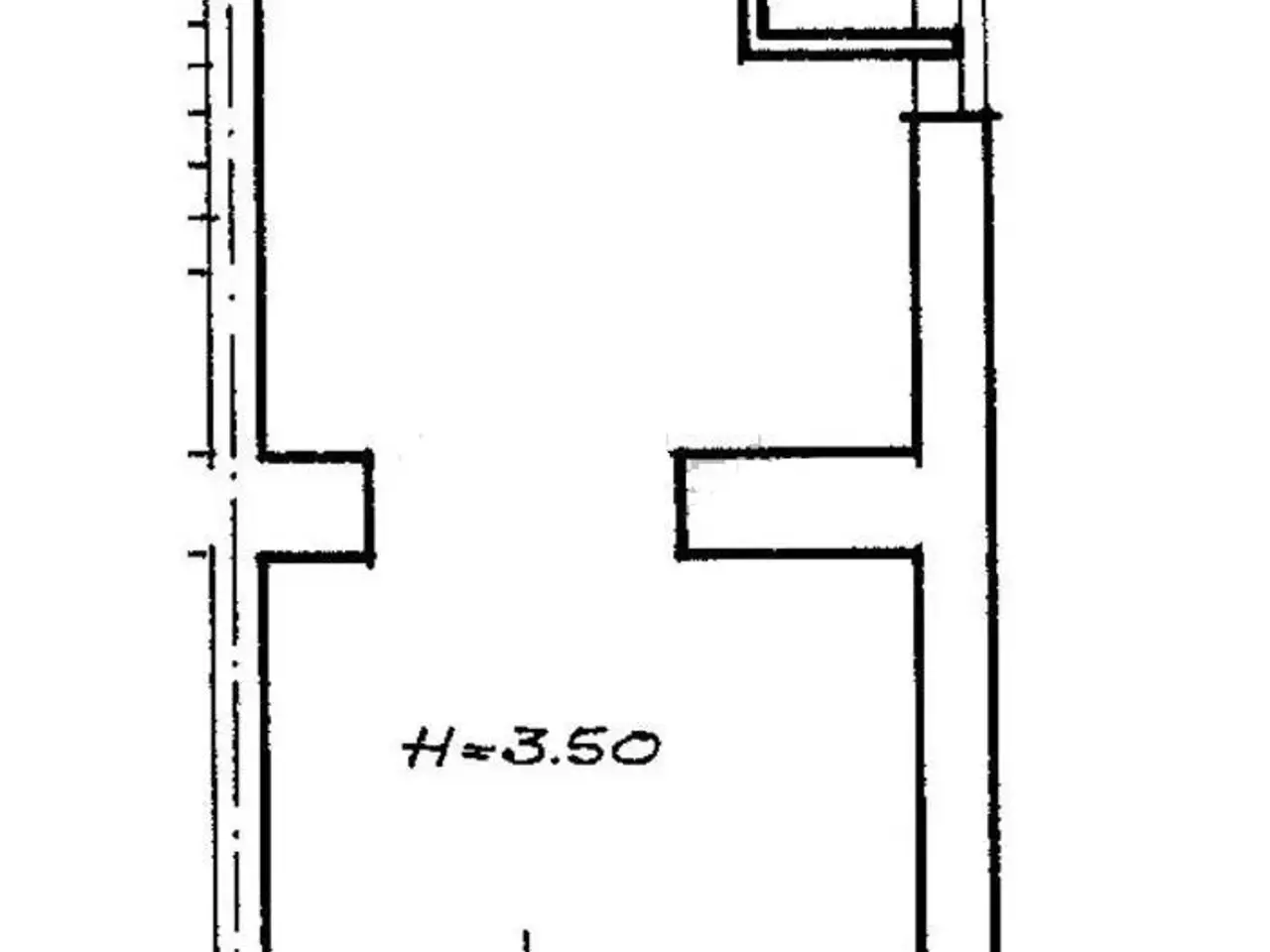 Negozio in Via degli Olivi, Roma, {3} - Planimetria 1