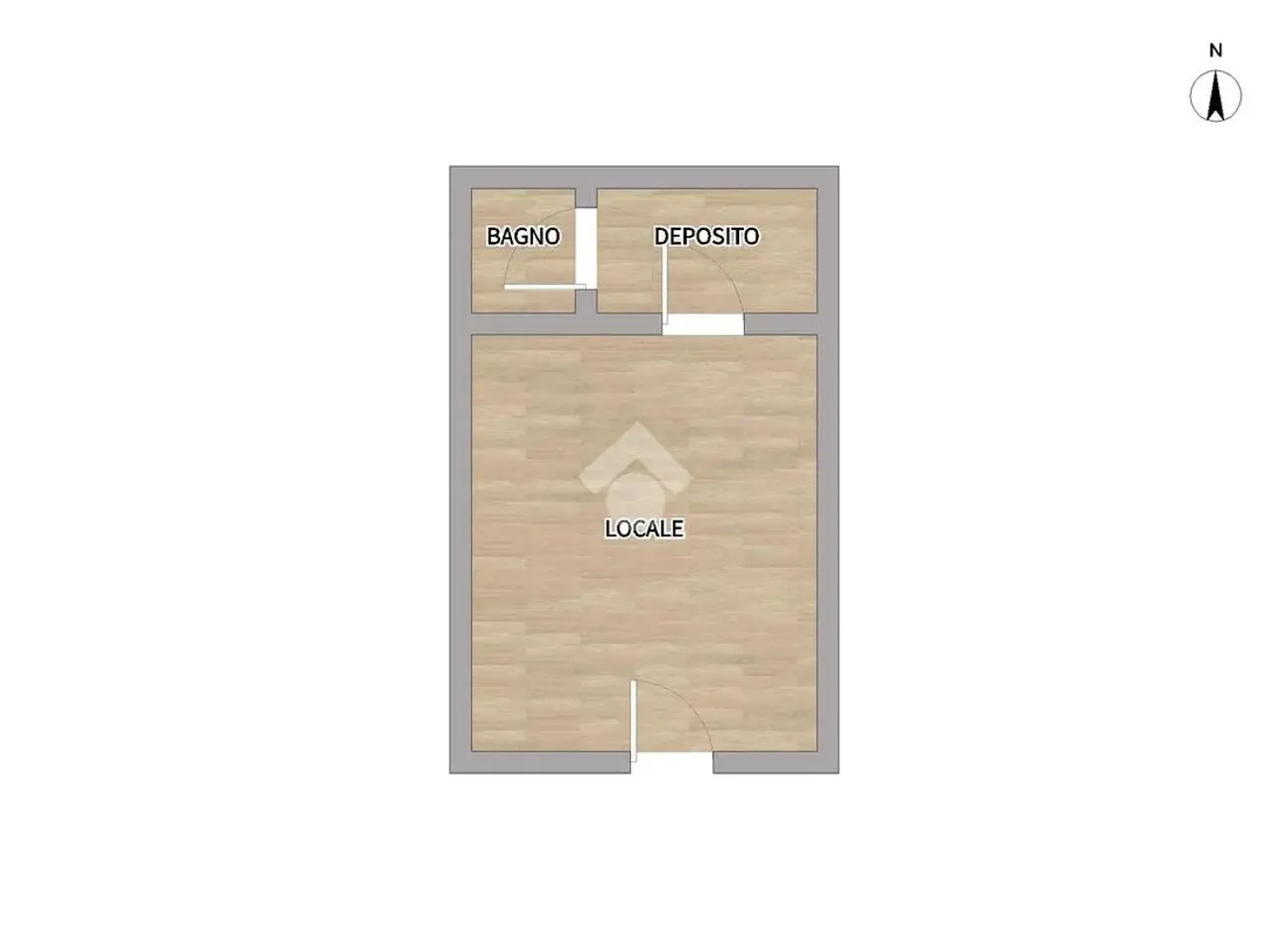 Negozio in Via Calata Capodichino 103, Napoli, {3} - Planimetria 1