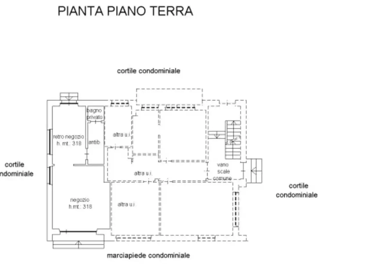 Negozio in Via Cascinette 6, Ivrea, {3} - Planimetria 1
