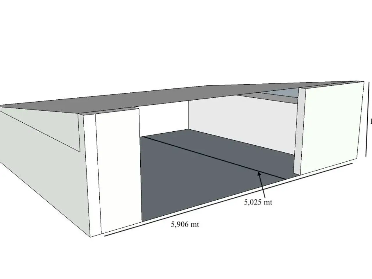 Magazzino in Via Caianello 6, Milano, {3} - Planimetria 1