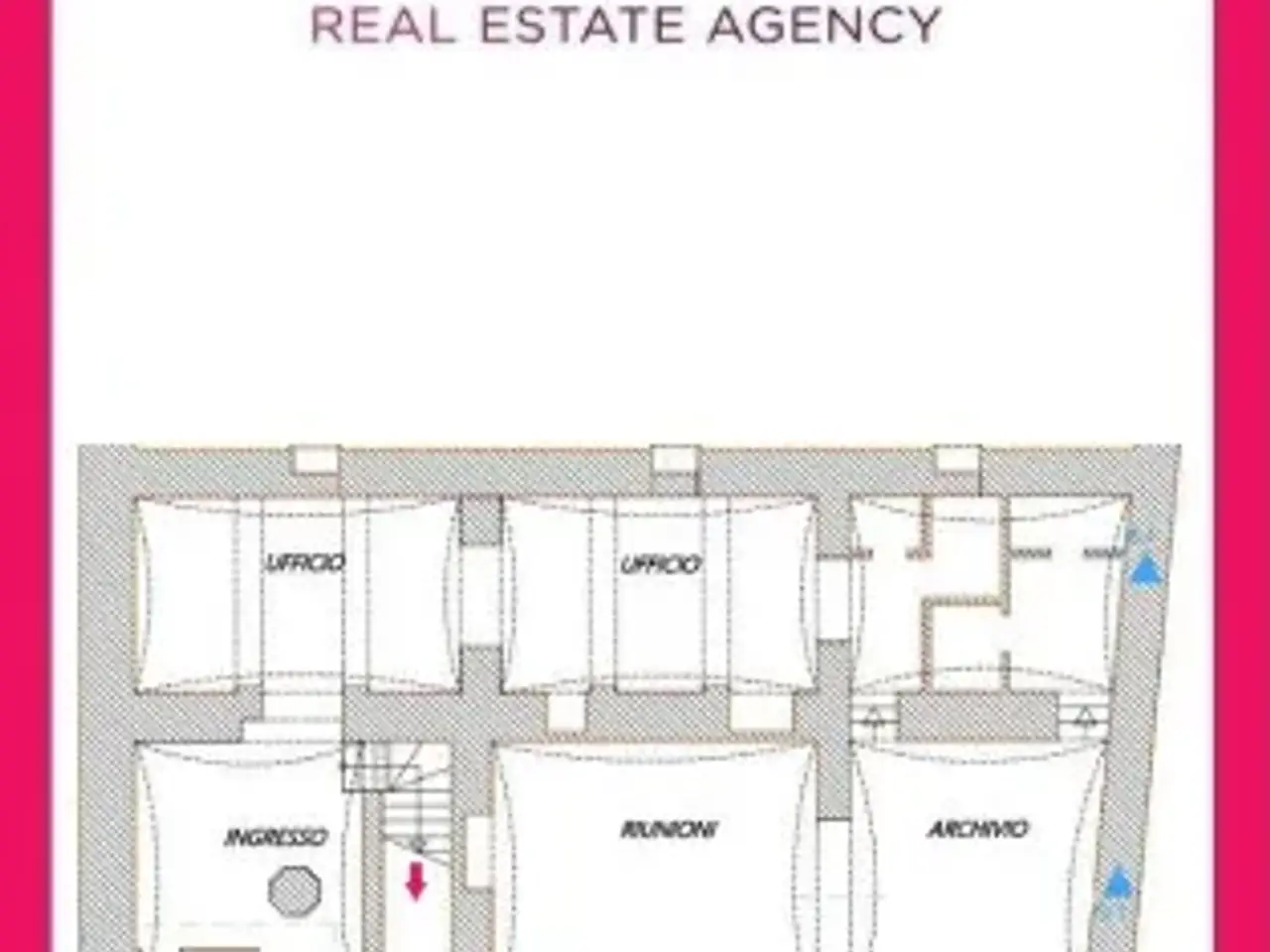 Ufficio in Via Leone IV, Roma, {3} - Planimetria 1