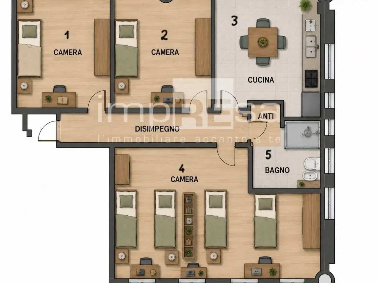 Ufficio in Via Giovanni Pascoli, Quarto D'Altino, {3} - Foto 2