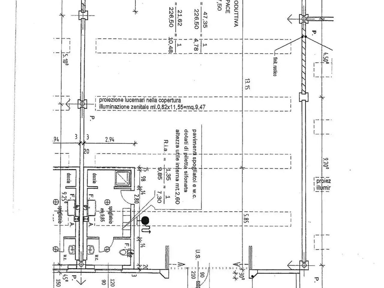Capannone in Via Ciucani 2, Ornago, {3} - Planimetria 1