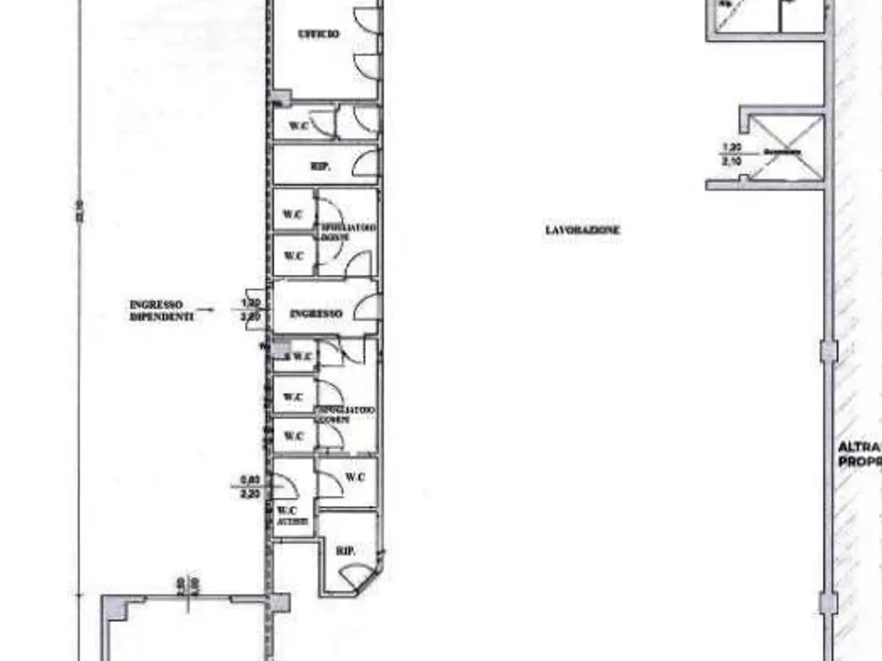 Capannone in Via Montanara, Castelnuovo Rangone, {3} - Planimetria 1