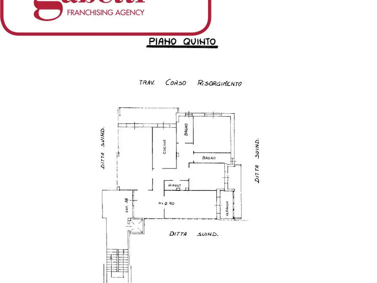 Quadrilocale in vendita, Via Raffaele Iorio 33, Isernia - Planimetria 1