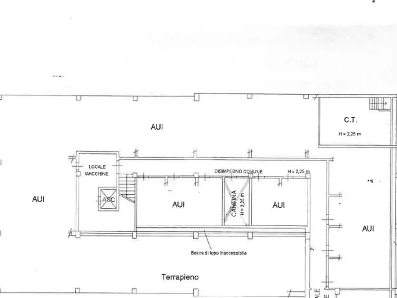 Magazzino in Via Corso  Giuseppe Mazzini, Cervia, {3} - Planimetria 1