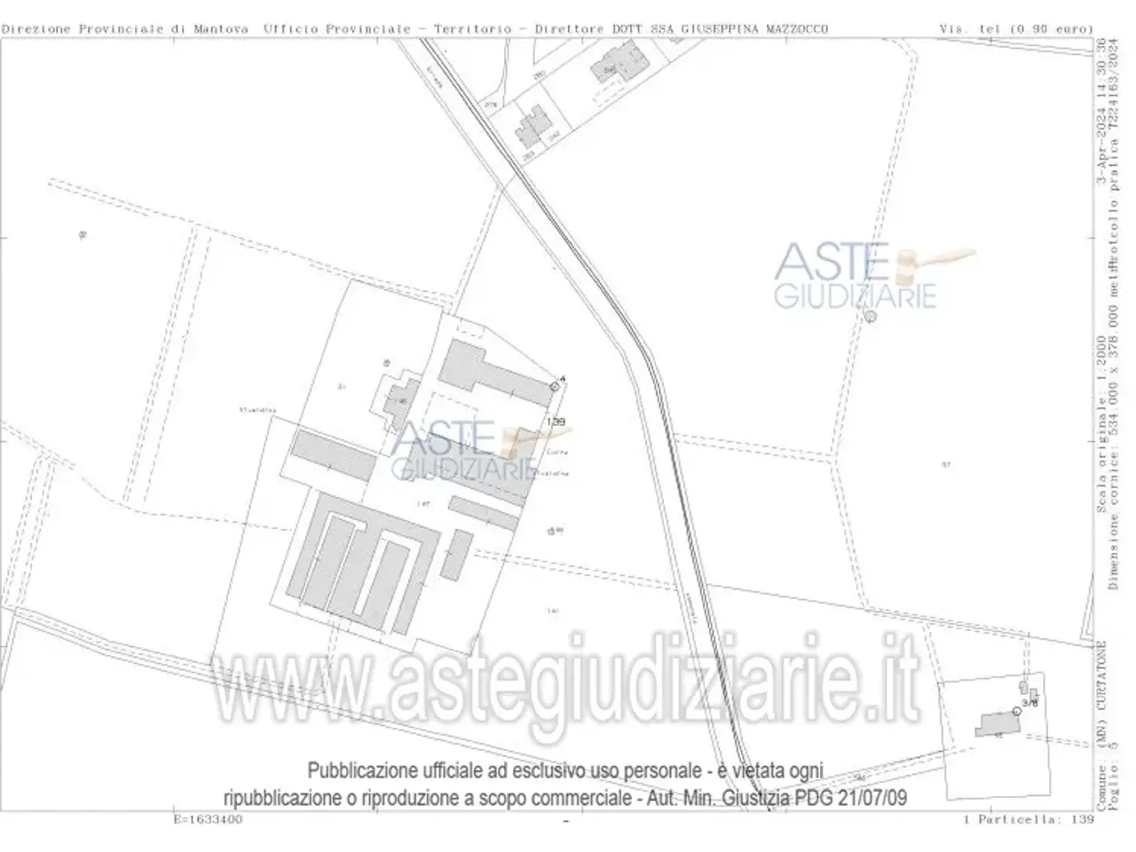 Capannone in Str. Morante, 39, 46010 Curtatone Mn, Italia 39, Curtatone, {3} - Planimetria 1
