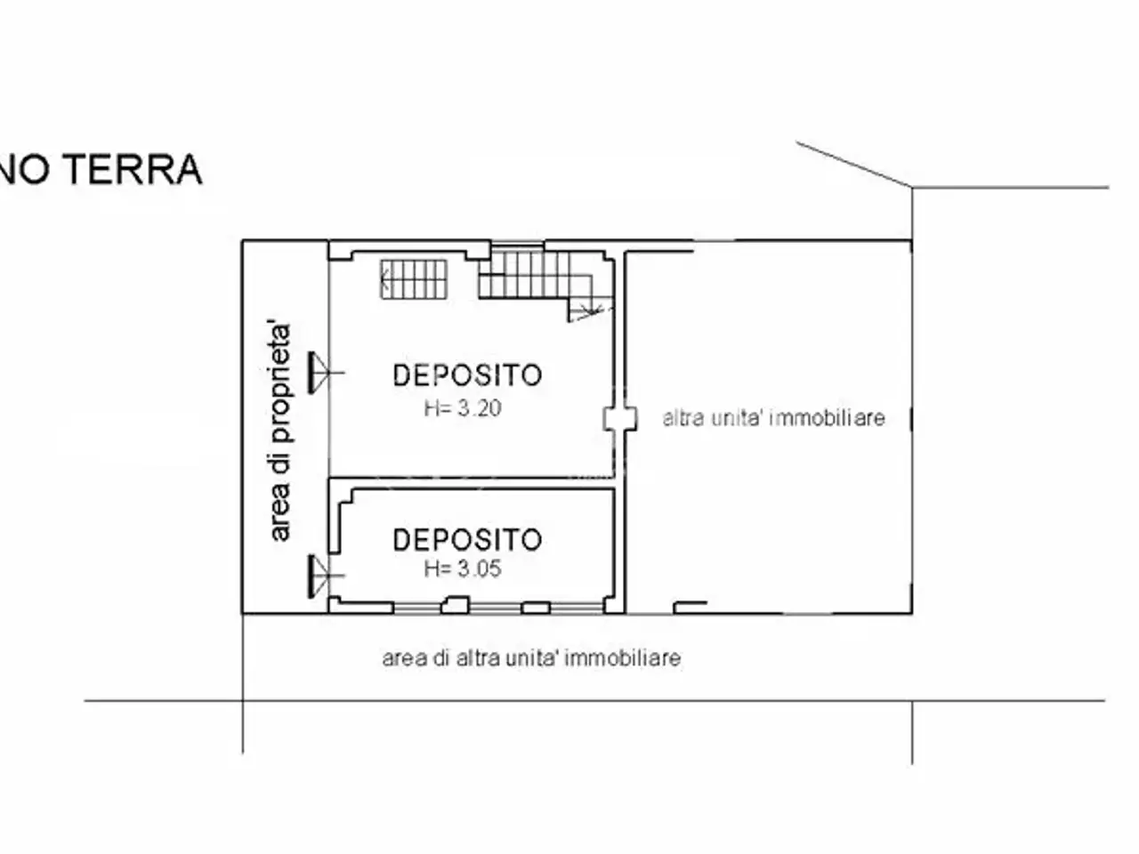 Magazzino in Via Luigi Teruzzi, Brugherio, {3} - Planimetria 1