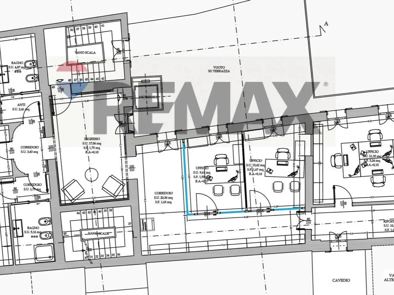 Ufficio in , Padova, {3} - Planimetria 1