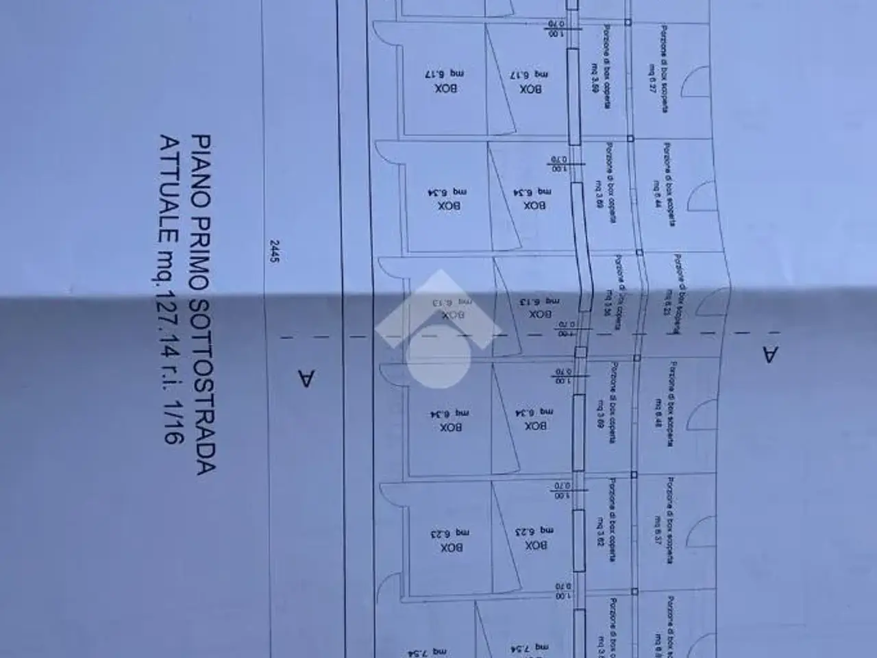 Palazzina commerciale in Via Giorgio Zoli, Predappio, {3} - Planimetria 1