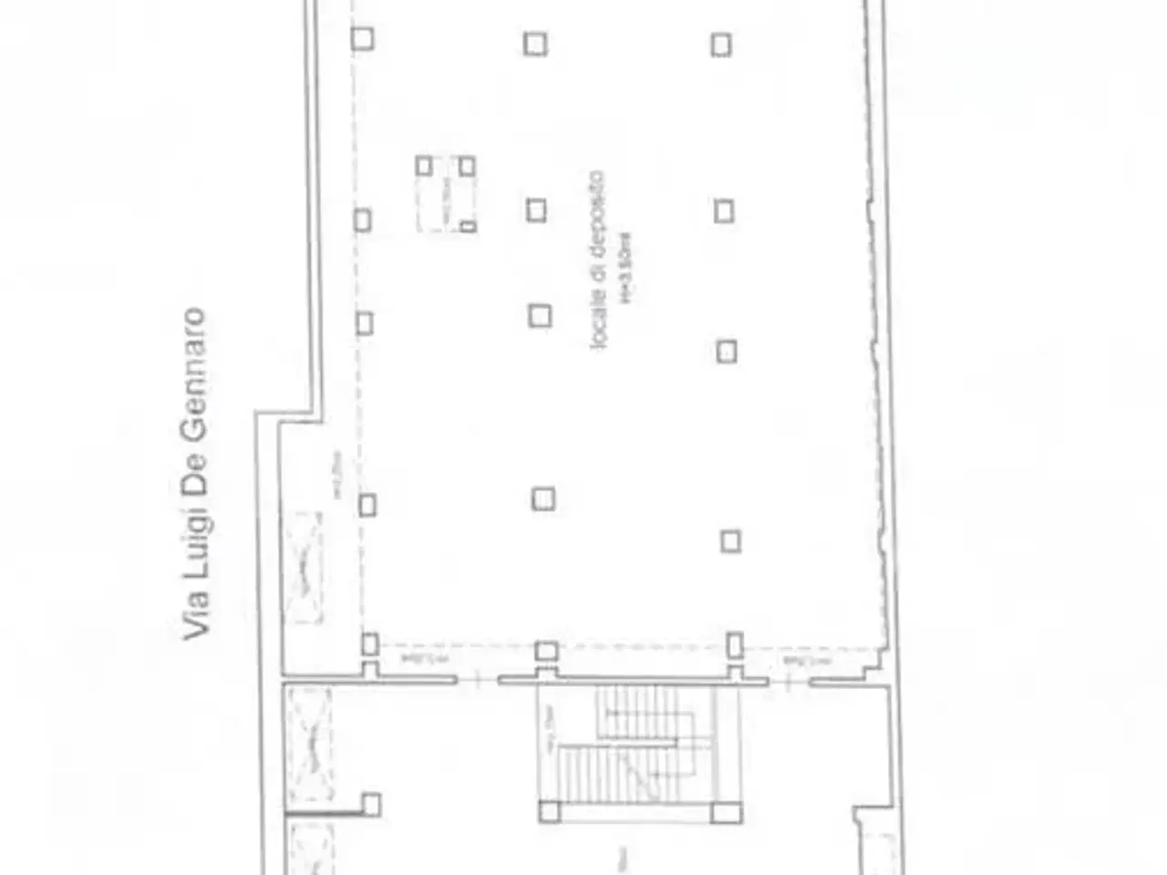 Negozio in Via Barletta 16, Trani, {3} - Planimetria 1