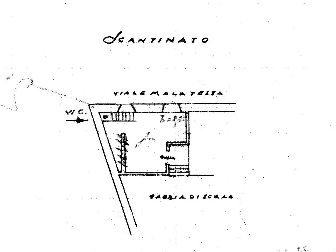 Negozio in Viale II Malatesta, Napoli, {3} - Planimetria 1