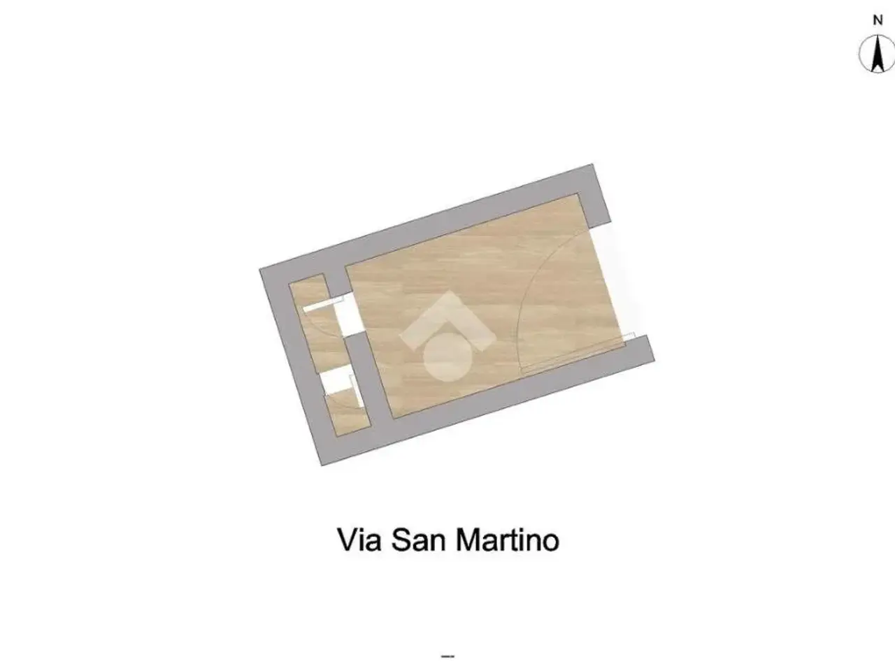 Negozio in Via San Martino 93, San Giorgio A Cremano, {3} - Planimetria 1