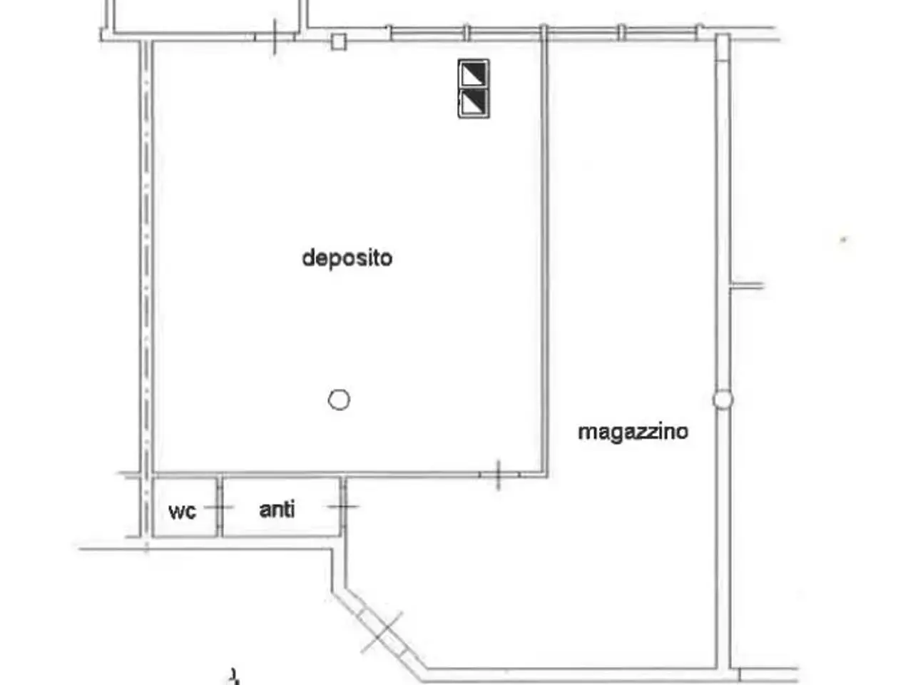 Magazzino in Via Filippo Brunelleschi 38, Quarrata, {3} - Planimetria 1