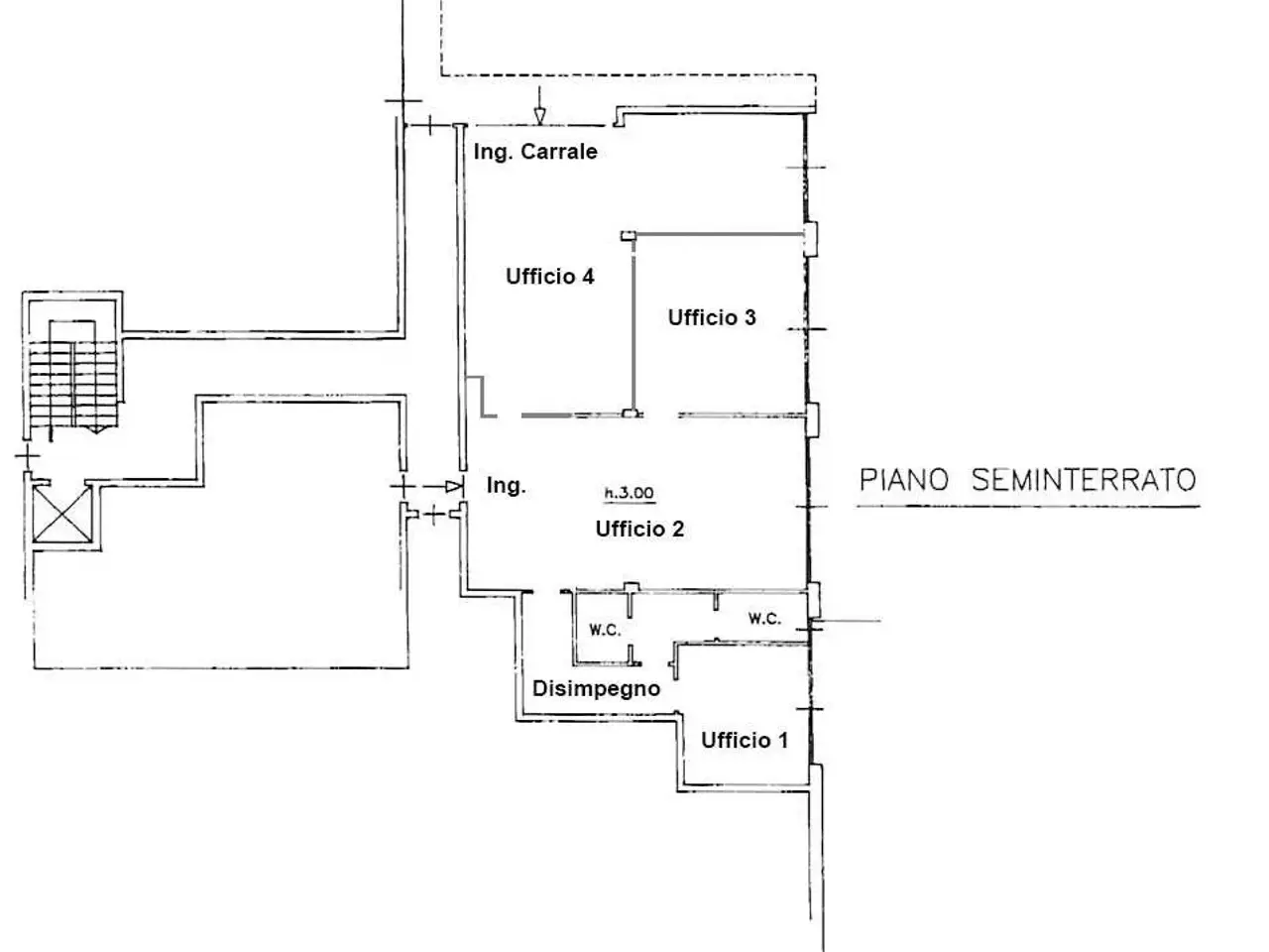 Ufficio in , Bergamo, {3} - Planimetria 1