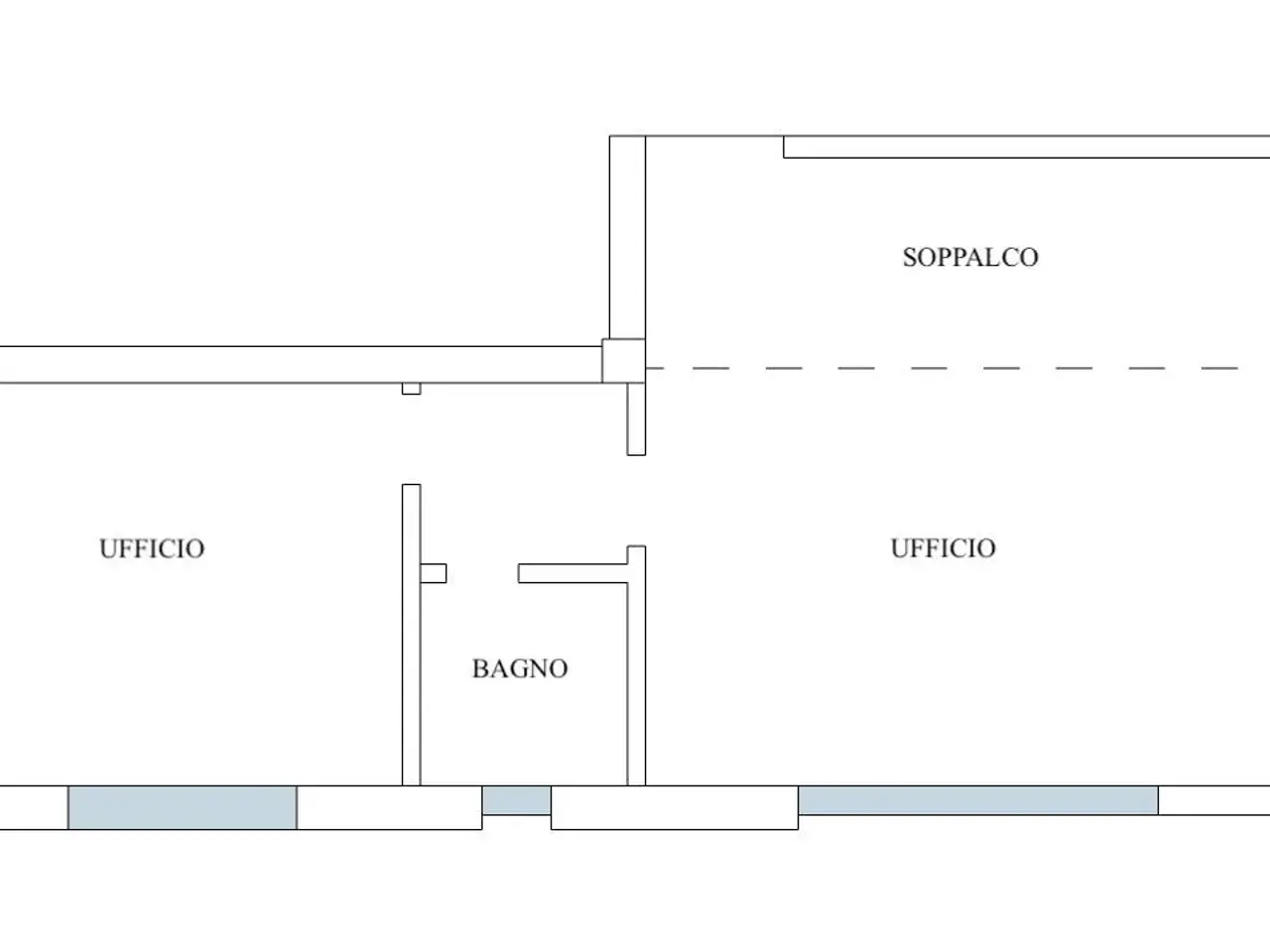 Ufficio in Via San Siro 40, Cornaredo, {3} - Planimetria 1