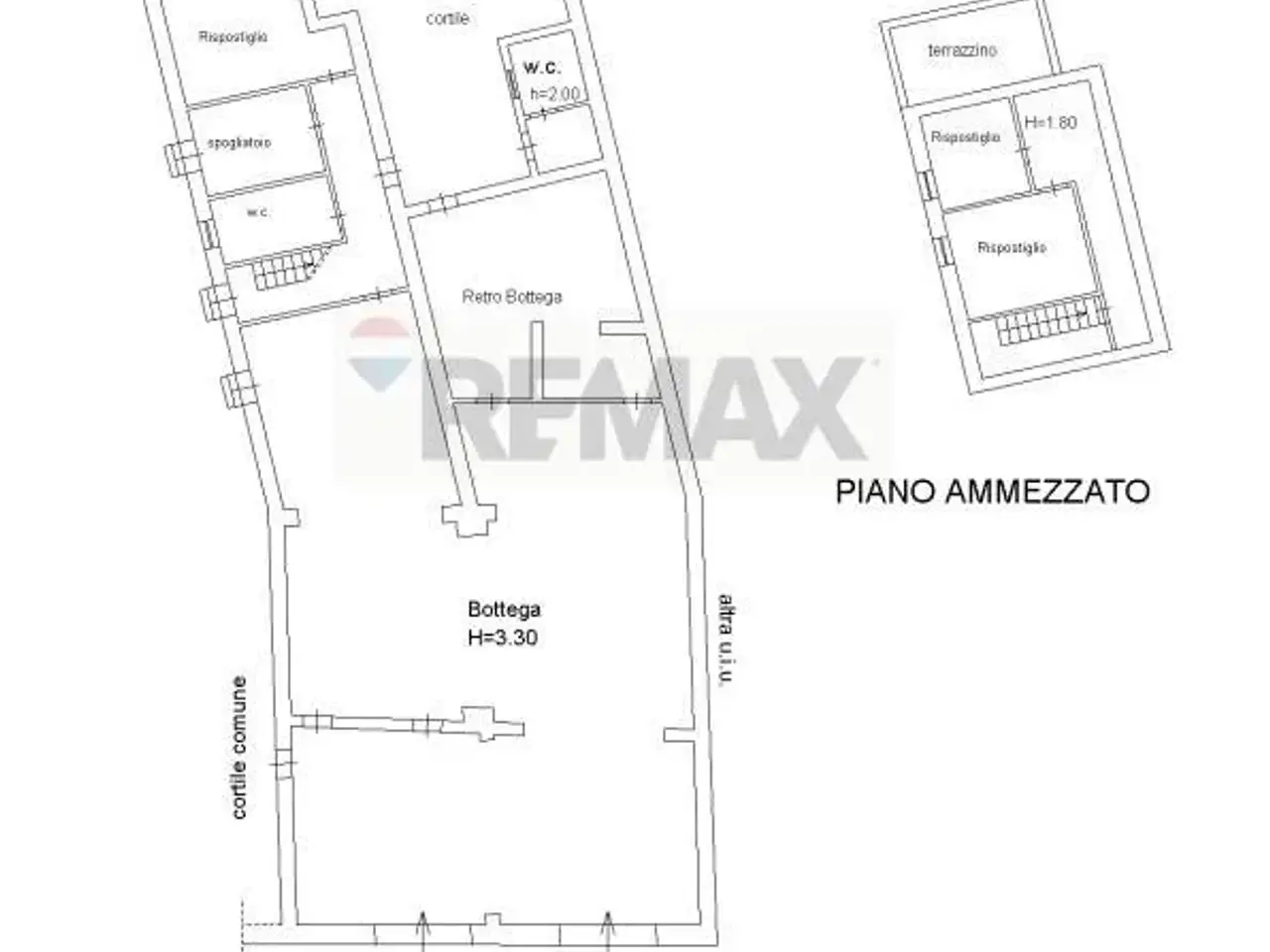 Negozio in Via Ferro Fabiani 2, Catania, {3} - Planimetria 1