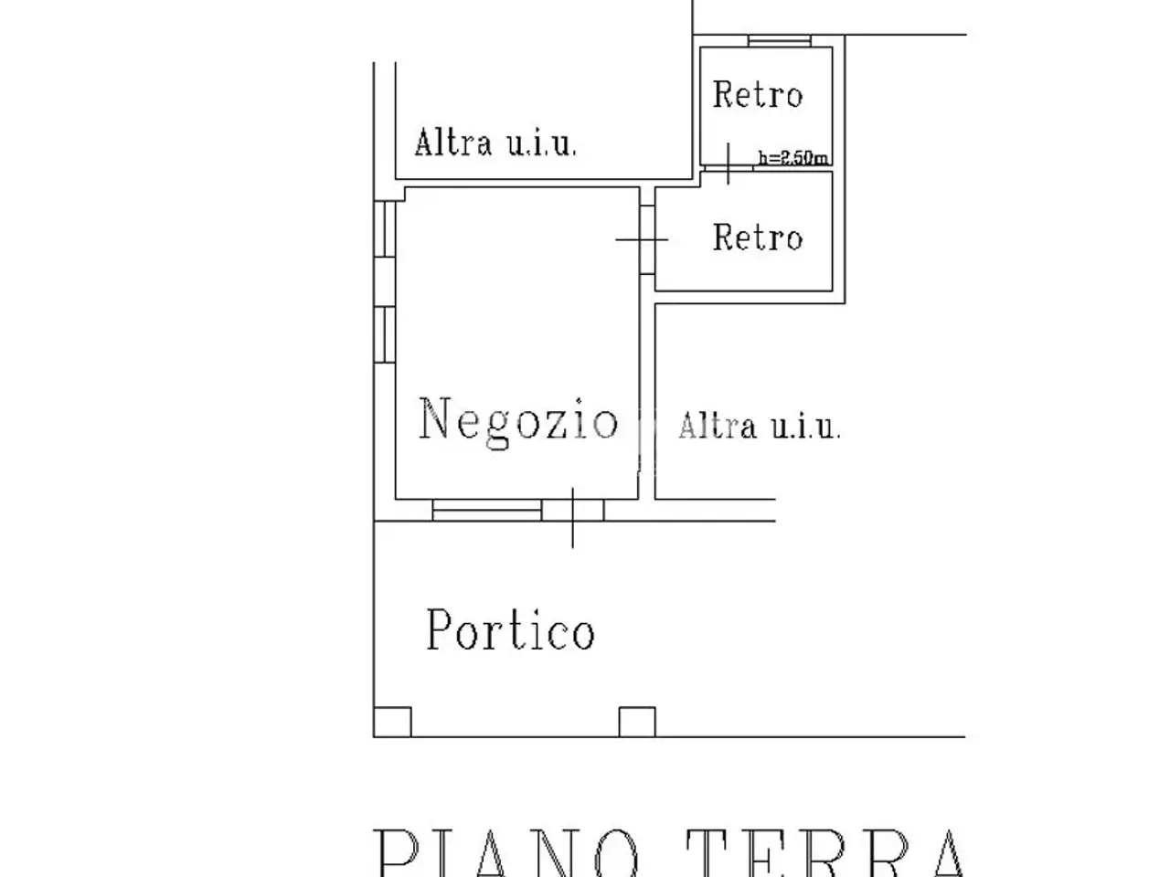Negozio in Via Venezia 4, Castelfranco Emilia, {3} - Planimetria 1