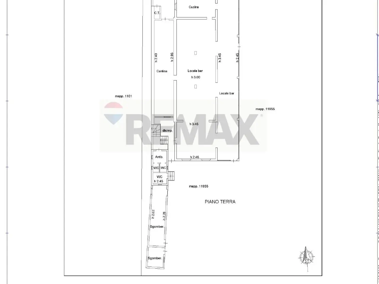 Esercizio commerciale in Strada Soncinese, Romano Di Lombardia, {3} - Planimetria 1
